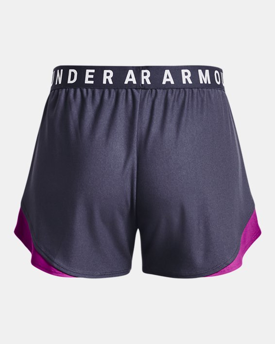Women's UA Play Up Shorts 3.0, Gray, pdpMainDesktop image number 5